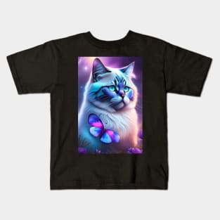 Vivid Birman Kids T-Shirt